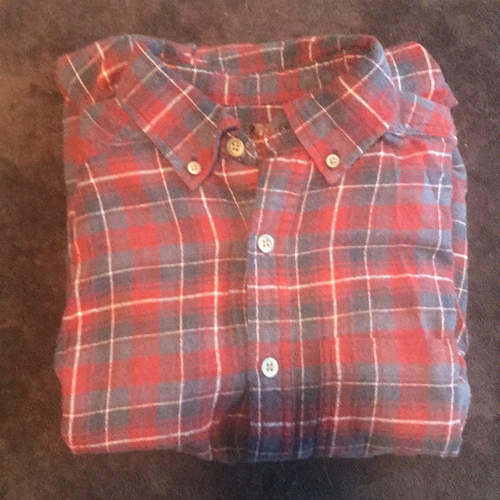 Wolverine flannel button down - small